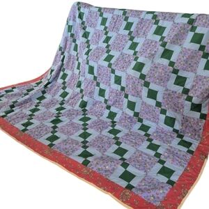 Hand Made Quilt 100 Inches X 87 Inches